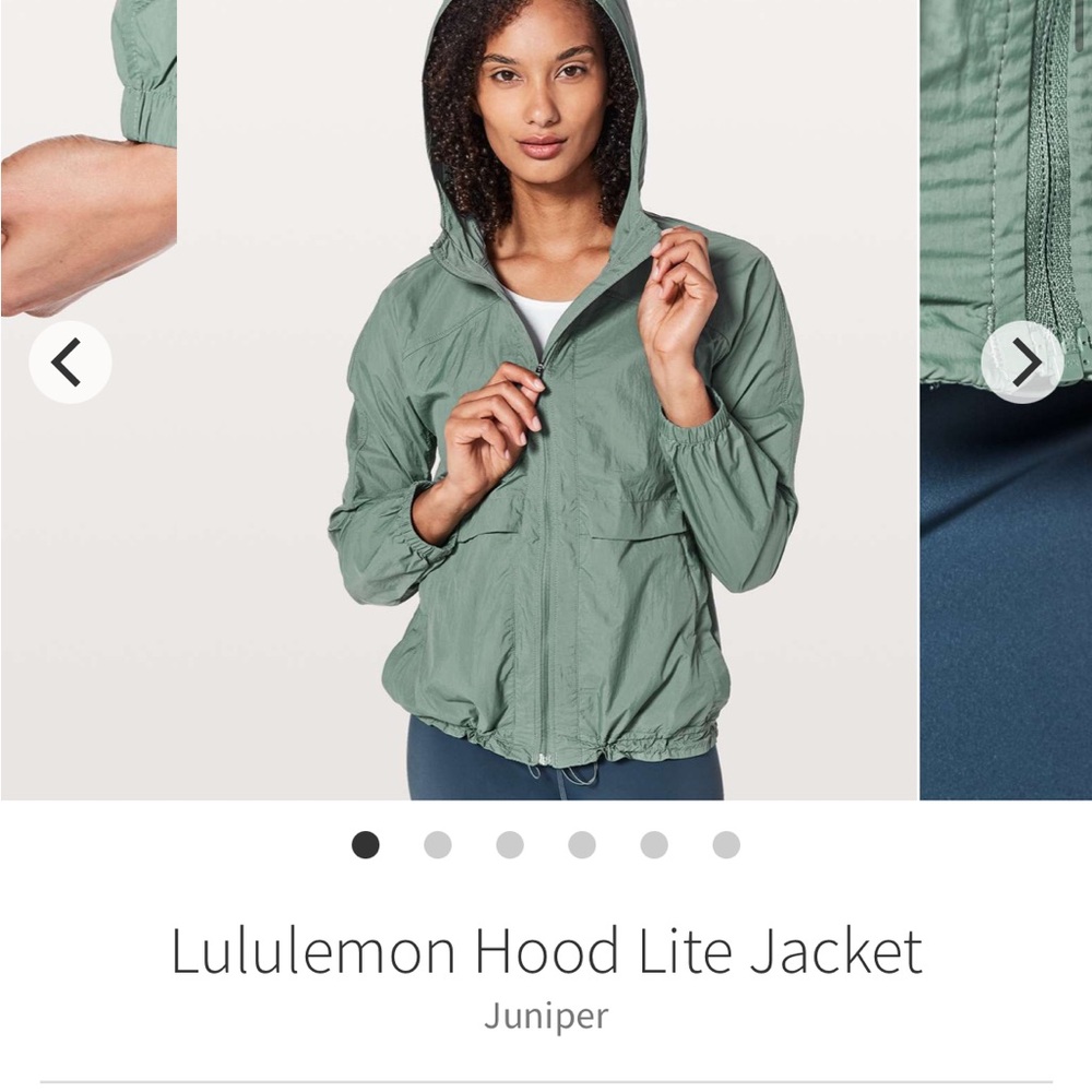 Lululemon Hood Lite Jacket in Juniper